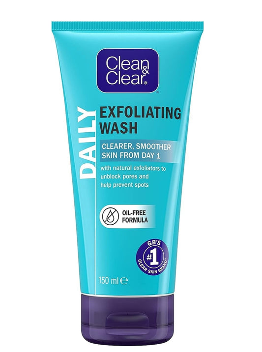 Clean & Clear: Exfoliating daily wash