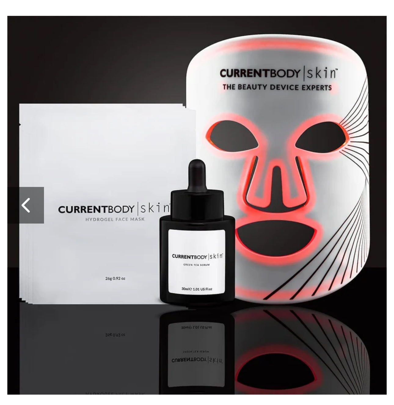 CURRENTBODY Skin LED Light Therapy Mask Set