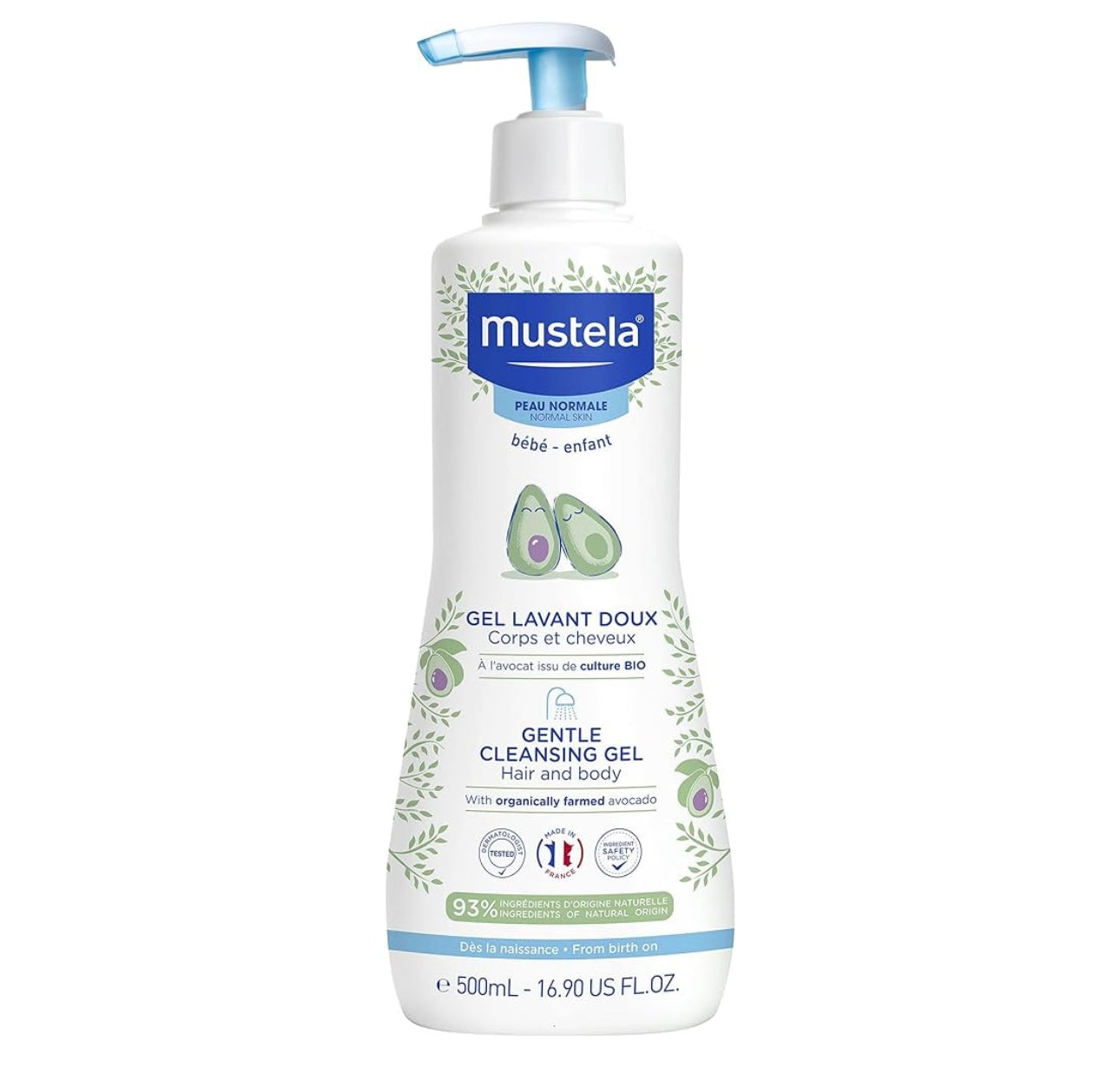 Mustela Gentle Cleansing Gel – Hair & Body