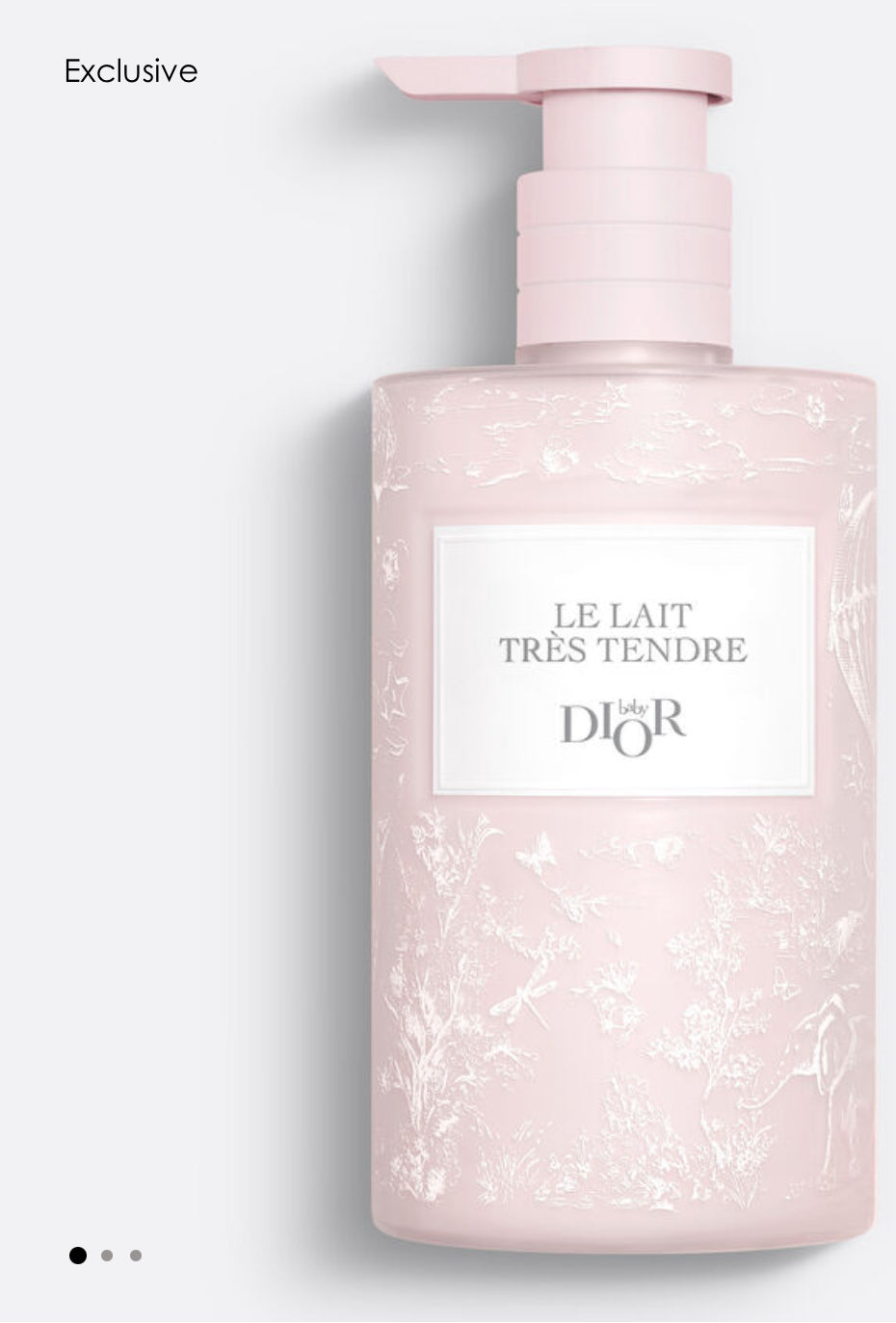 Baby Dior Le Lait Très Tendre – Gentle Body Milk