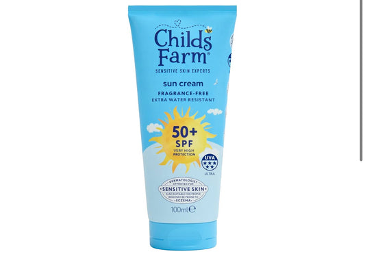 Childs Farm 50+ SPF Sun Cream