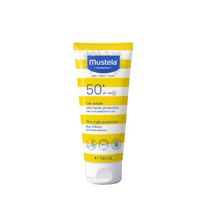Mustela Very High Protection Sun Lotion SPF 50 Plus 100ml
